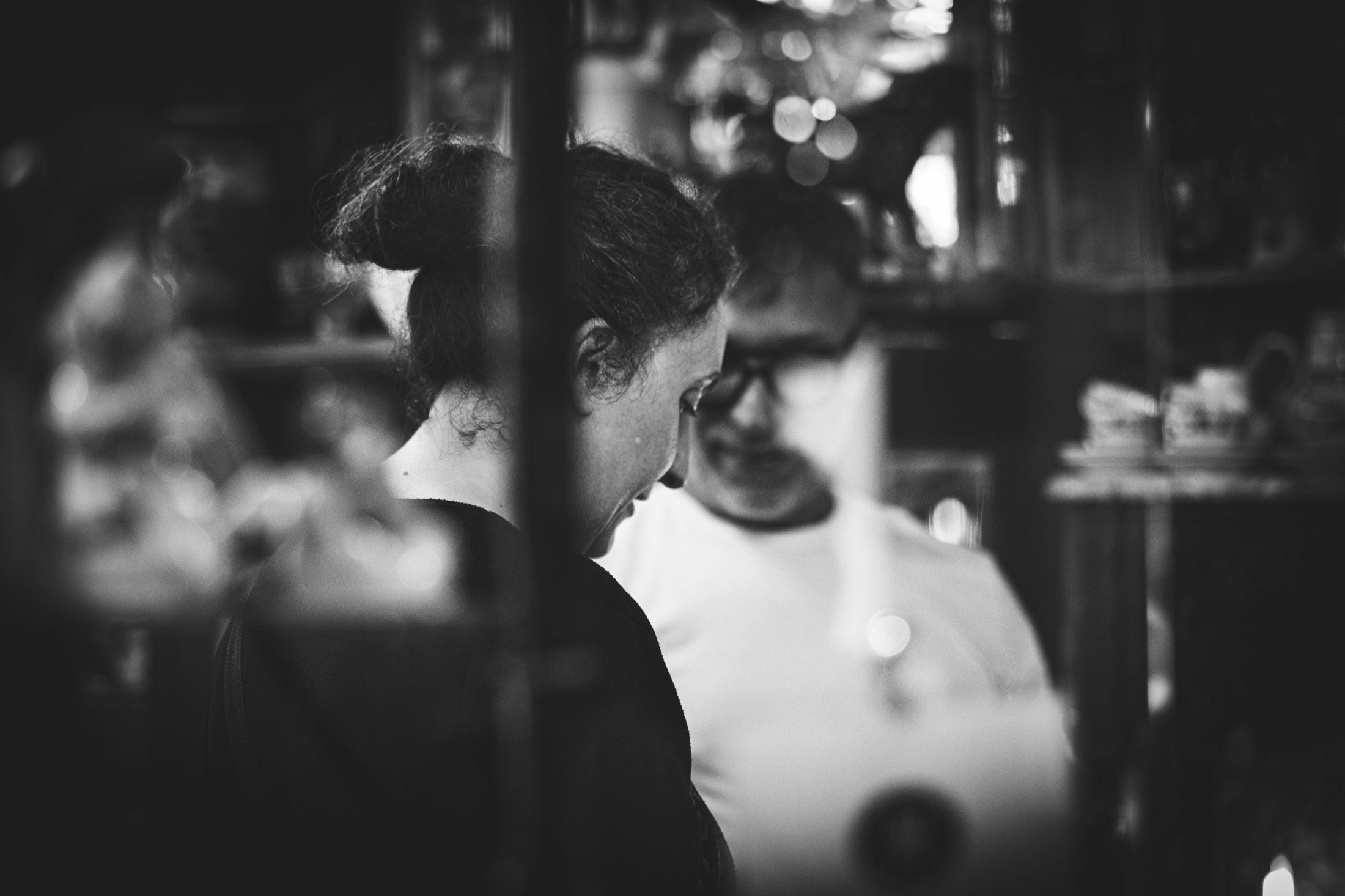 Entre reflejos, San Telmo · Buenos Aires