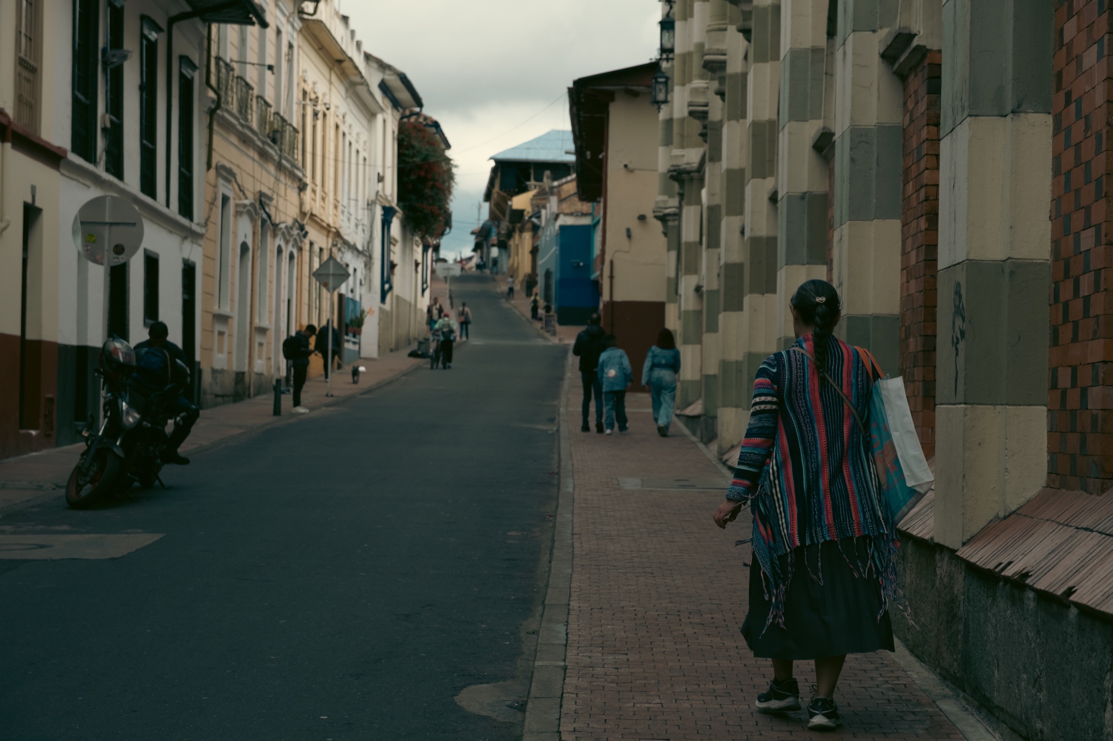 Camino por La Candelaria, Bogotá · Colombia